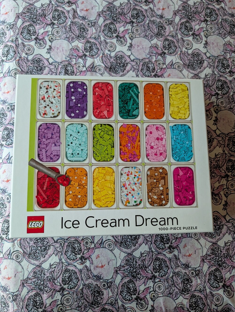 Lego 1000 Pc Ice Cream Dream Puzzle. Great Family Activity. Sort By Color!